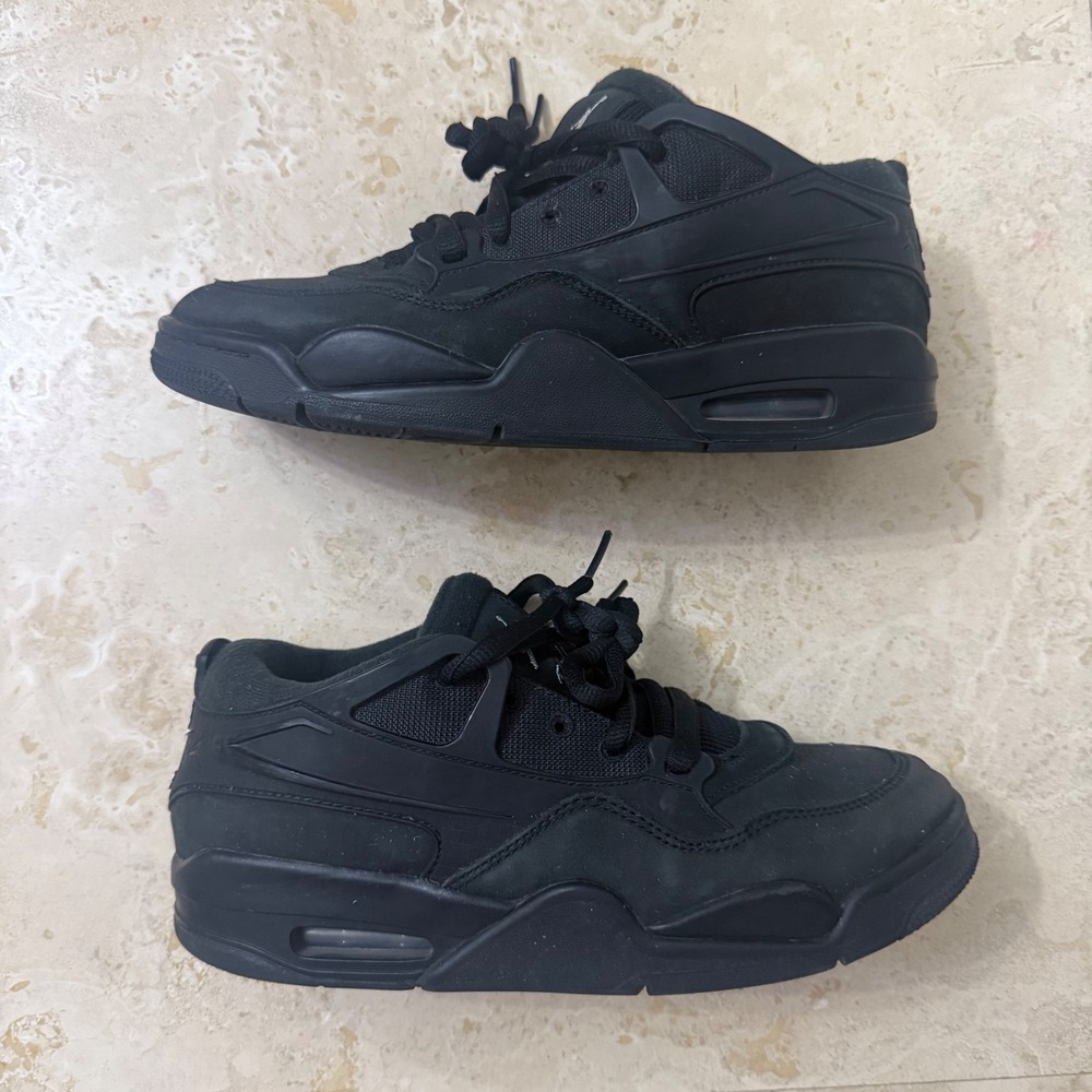 Jordan Air Jordan 4 RM Black Cat Kids Sneakers FQ7938-004 Black Youth Size 7Y